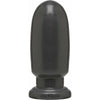 American Bombshell Shell Shock Large Anal Plug - Model SS-850-G - Unisex Pleasure - Gunmetal Gray - Adult Naughty Store