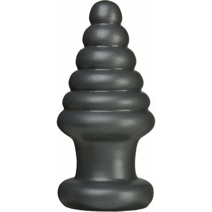 American Bombshell Destroyer Anal Plug - Model ABDP-001 - For Men - Intense Anal Pleasure - Gunmetal Gray - Adult Naughty Store