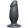 American Bombshell Fat Man Gun Metal Smoke Plug - The Ultimate Anal Pleasure Experience for Men in Sleek Gun Metal Grey - Adult Naughty Store