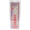 Doc Johnson Crystal Jellies Anal Delight Probe Sil A Gel 5 Inch Pink - Premium Unisex Anal Pleasure Toy - Adult Naughty Store