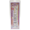 Doc Johnson Crystal Jellies Anal Delight 5 inches Clear - Soft Jellie Anal Probe for Sensational Anal Pleasure - Adult Naughty Store