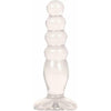 Doc Johnson Crystal Jellies Anal Delight 5 inches Clear - Soft Jellie Anal Probe for Sensational Anal Pleasure - Adult Naughty Store