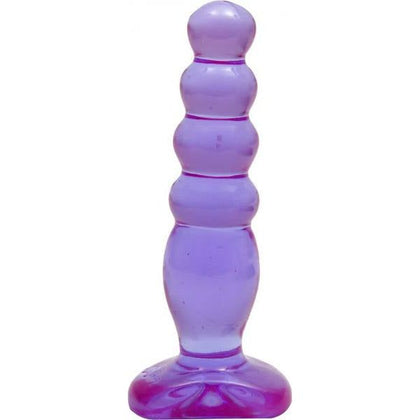 Doc Johnson Crystal Jellies Anal Delight Dildo - Model 101 - Unisex Anal Pleasure - Purple - Adult Naughty Store