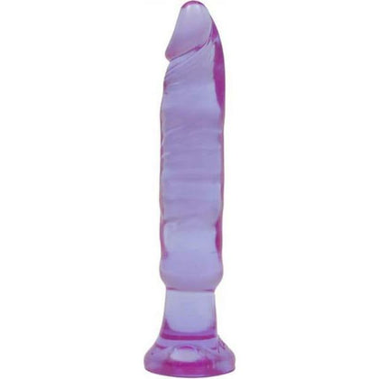 Doc Johnson Crystal Jellies Anal Starter Purple - Model #DJ-AS-001 - Unisex Anal Pleasure Toy