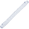 Doc Johnson Crystal Jellies 18 Inch Double Dong - Clear - Unisex Pleasure Toy - Model: DD-18 - Adult Naughty Store