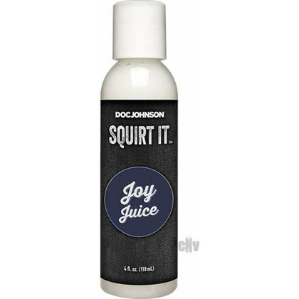 Doc Johnson Squirt It Joy Juice - Squirting Pussy Stroker Lubricant - Model 4oz - Unisex - Delightful Cotton Candy Scent - Water-Based