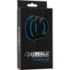 Optimale 3 Silicone C-Ring Set Thick - Black: The Ultimate Enhancer for Intense Pleasure and Extended Performance - Adult Naughty Store