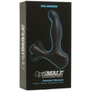 OptiMALE Rimming P-Massager Black Vibrating Prostate Stimulator - Model OM-RPM-BLK