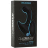 OptiMALE Vibrating P-Curve Black Rechargeable Prostate Massager - Adult Naughty Store