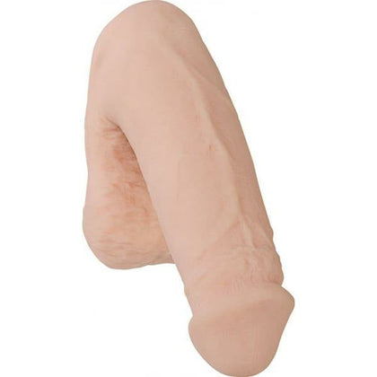 Doc Johnson Pack It Lite Realistic Dildo For Packing - Model 4.8 White - Male - Anal Pleasure - Adult Naughty Store