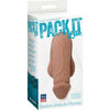 Doc Johnson Pack It Lite Realistic Dildo Packer Model #PIL-001, Brown, Unisex Pleasure - Adult Naughty Store