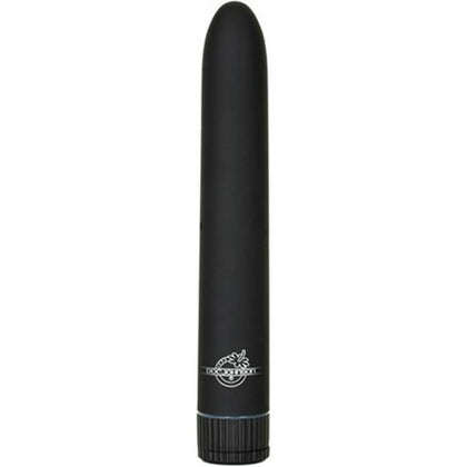 Doc Johnson Black Magic Velvet Touch Vibrator - Model V7, Waterproof, Black, for Sensual Pleasure