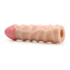 Vac-U-Lock 6 Inch Realistic Raging Hard-On Dong Beige - Lifelike Pleasure for All Genders - Adult Naughty Store