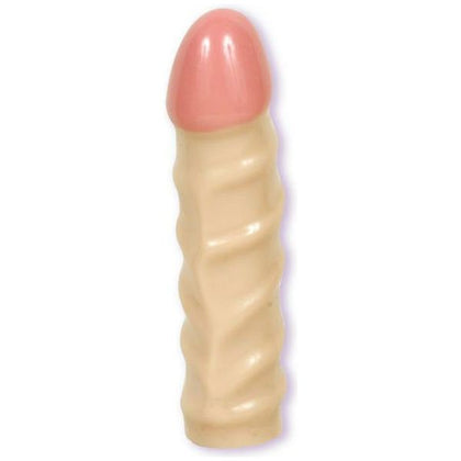 Vac-U-Lock 6 Inch Realistic Raging Hard-On Dong Beige - Lifelike Pleasure for All Genders - Adult Naughty Store