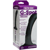 Introducing the SensaDong Vac-U-Lock G-Spot Silicone Dong V1.0 - Ultimate Pleasure for Her in Sultry Black - Adult Naughty Store