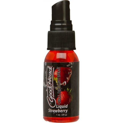 GoodHead Oral Delights Spray - Strawberry Flavored, 1oz Bottle - Enhance Your Oral Pleasure Experience