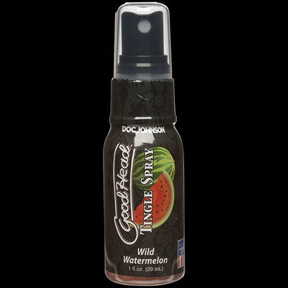 Doc Johnson GoodHead Tingle Spray - Wild Watermelon Flavor (1oz) for Intense Oral Pleasure - Gender-Neutral, Tingling Sensation, Delicious Taste - Adult Naughty Store