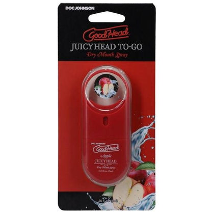 GoodHead Juicy Head To Go Apple - Oral Moisturizing Spray for Sensual Pleasure, Sugar-Free, Vegan, Paraben-Free, and Body Safe