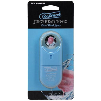 GoodHead Juicy Head To Go Cotton Candy - Oral Sex Dry Mouth Spray for Sensual Fun - Sugar-Free, Vegan, Paraben-Free, Body Safe