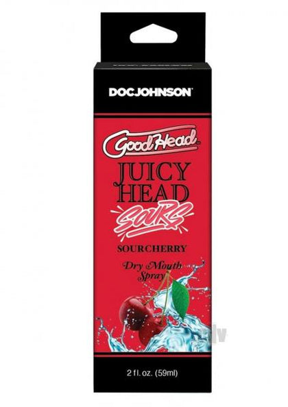 Goodhead Juicy Head Sour Cherry 2oz Oral Moisturizing Spray - GH-002 - Unisex - Oral - Red