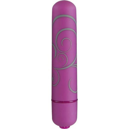 Introducing the Luxe Pleasure Mood Powerful 7 Function Small Bullet Vibrator - Model MV-7P, Purple