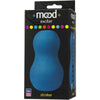 Mood Exciter Stroker Blue - Dual Pleasure UR3 Masturbator for Men - Model MX-200 - Intense Ribbed and Beaded Design for Enhanced Stimulation - Blue - Adult Naughty Store