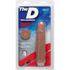 The D Shakin D 7 inch Vibrating Dildo Caramel Tan - Adult Naughty Store