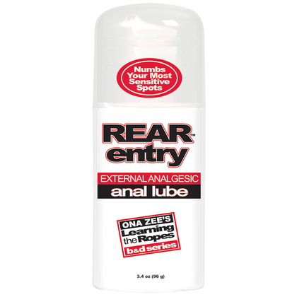 Introducing the Ona Zees Rear Entry Desensitizing Anal Lube 3.4oz: The Ultimate Pleasure Enhancer for Sensational Anal Play Experience