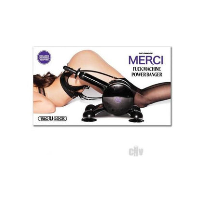 Introducing the Merci Power Banger Fuck Machine Model R427 with Remote Control for Men, delivering supreme power and profound pleasure in vibrant purple.