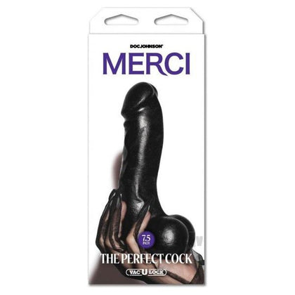Get ready to elevate your intimate experiences with the Merci Perfect Cock 7.5 Chocolate Dildo - a must-have for those seeking intense pleasures.