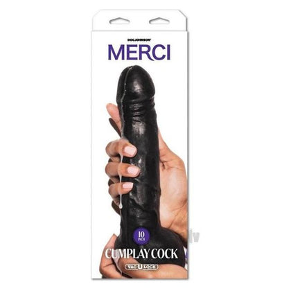 Kink by Doc Johnson Squirting Cumplay Cock - Model 69 - Unisex - Anal & Vaginal - Chocolate