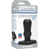 Titanmen Open Up Black Butt Plug - Model T3 - Unisex Anal Pleasure Toy - Adult Naughty Store