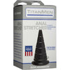 TitanMen Anal Stretcher 6 inches Expansion Plug - Versatile Pleasure for All Levels of Experience - Black - Adult Naughty Store