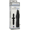 Doc Johnson Vac-U-Lock The Hand with Handle Black - Realistic Full Hand Replica for Intense Pleasure - Adult Naughty Store