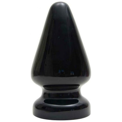 TitanMen Ass Master Butt Plug 4.5 Inches Black - Ultimate Anal Stimulation for Men and Women