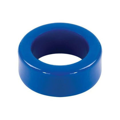 TitanMen Tools Stretch To Fit Blue Cock Ring - Model X1 - Male - Enhances Erection and Pleasure