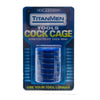 TitanMen Cock Cage Blue - Enhance Your Pleasure and Performance