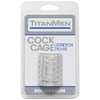 Titanmen Tools Cock Cage Clear - The Ultimate Enhancer for Endurance and Pleasure