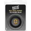 Rock Solid The Silicone Collar Sm Black - Premium Soft Silicone Cock Ring for Enhanced Size and Thickness, Model RS-SC-SM, Male, Pleasure Area: Erection, Black - Adult Naughty Store