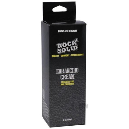 Rock Solid Enhance Cream 2oz Boxed - The Ultimate Male Enhancement Solution for a Thicker, Fuller Experience - Adult Naughty Store