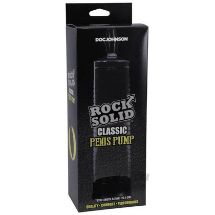 Rock Solid Classic Penis Pump - Enhance Your Size and Pleasure