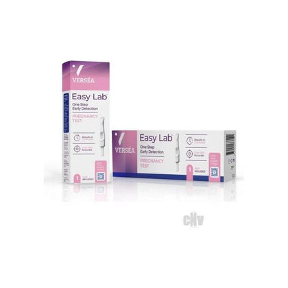 Verséa EasyLab Pregnancy Test 1pk - Lab-Quality Early Detection Test for Females, Instant Results in 3 Minutes, No-Mess, Blue