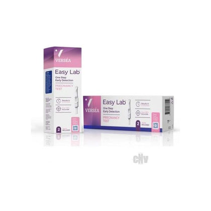 Verséa EasyLab Pregnancy Test 2pk: Lab-Quality Early Detection for Women, Rapid Results, Pink