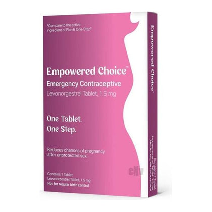 Versea Empower Choice Contraception 1pk: Verséa Emergency Contraception for Women - Delays Egg Release to Prevent Pregnancy within 72 Hours | White