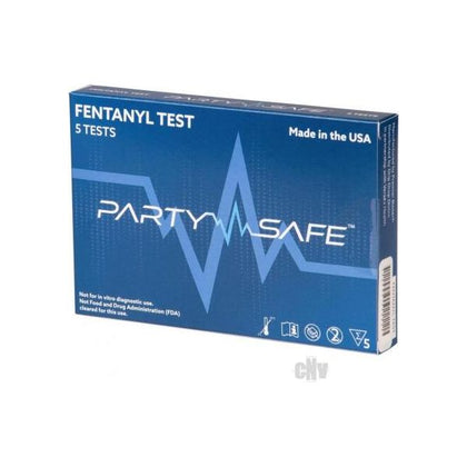 Verséa Party Safe Fentanyl 5 Test Kit: Advanced Fentanyl Detection Technology for Substance Safety - Neutral Grey