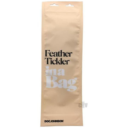 Introducing the Sensual Pleasures Feather Tickler - Model ST-500, Black