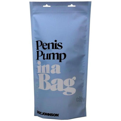 Doc Johnson Clear Penis Pump - A Bag Model 2021 - Male Enlargement - Enhances Pleasure - Clear
