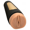 Introducing the Main Squeeze Endurance Trainer Stroker - Model MSET-001: The Ultimate Stamina-Boosting Male Masturbator for Enhanced Pleasure and Performance in Beige - Adult Naughty Store