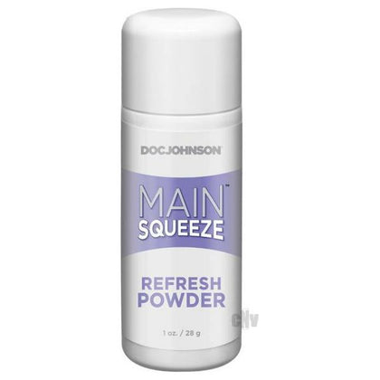 Main Squeeze Refresh Powder for Ultraskyn Strokers - Model MS-1oz - Male - Restores, Maintains, and Extends Lifespan - Talc-Free - Natural Ingredients - Proudly Made in America - Transparent - Adult Naughty Store