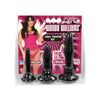 Wendy Williams Anal Trainer Kit - Graduated Sizes for Beginner to Advanced, Black